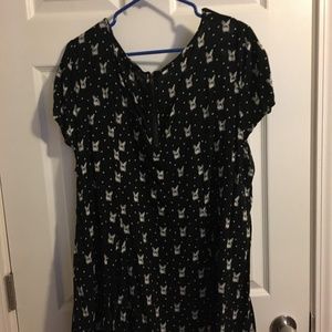 Rabbit printed shirt